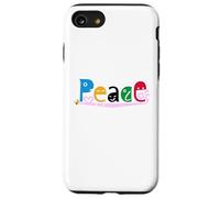 Ren-World 28 People's Dream Peace All World Diversity Heart Cherry Blossom Honey Bee Case for iPhone SE (2020) / 7/8