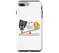 Ren-World 39 Zen Munch-1/5 Munch Cry Problem Solving Heart Buddhist Teachings Namahage Zen Recitation Rabbit Case for iPhone 7 Plus/8 Plus