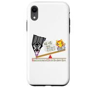 Ren-World 39 Zen Munch-1/5 Scream of Munch Namahage Rabbit Heart Buddhist Teachings Recitation Words Self-Solving Case for iPhone XR
