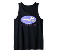 Ren-World 54 Funny Pop Cool Year of The Year Animals Snake White Snake Auspicious World Peace Haiku No Sickness Relief Greetings Tank Top