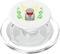Ren-World 73 Japanese Shinto 8 Million Natural Symbiosis Shrine Peace Jizo Smile Hope Prayer Compassion Japanese Zen PopSockets PopGrip for MagSafe