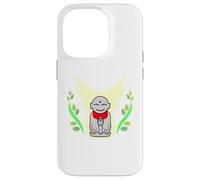 Ren-World 73 Japanese Shinto 8 Million Natural Symbiosis Shrine Peace Jizo Smile Hope Prayer Compassion Japanese Zen Case for iPhone 14 Pro