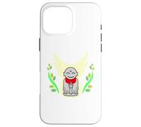 Ren-World 73 Japanese Shinto 8 Million Natural Symbiosis Shrine Peace Jizo Smile Hope Prayer Compassion Japanese Zen Case for iPhone 16 Pro Max