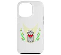 Ren-World 73 Japanese Shinto 8 Million Natural Symbiosis Shrine Peace Jizo Smile Hope Prayer Compassion Japanese Zen Case for iPhone 13 Pro