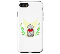 Ren-World 73 Japanese Shinto 8 Million Natural Symbiosis Shrine Peace Jizo Smile Hope Prayer Compassion Japanese Zen Case for iPhone SE (2020) / 7/8