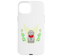 Ren-World 73 Japanese Shinto 8 Million Natural Symbiosis Shrine Peace Jizo Smile Hope Prayer Compassion Japanese Zen Case for iPhone 15 Plus