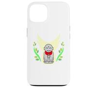 Ren-World 73 Japanese Shinto 8 Million Natural Symbiosis Shrine Peace Jizo Smile Hope Prayer Compassion Japanese Zen Case for iPhone 13