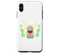 Ren-World 73 Japanese Shinto 8 Million Natural Symbiosis Shrine Peace Jizo Smile Hope Prayer Compassion Japanese Zen Case for iPhone XS Max