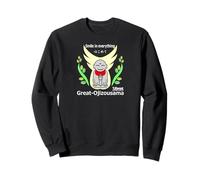 Ren-World 73 Japanese Shinto 8 Million Natural Symbiosis Shrine Peace Jizo Smile Hope Prayer Compassion Japanese Zen Sweatshirt