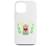 Ren-World 73 Japanese Shinto 8 Million Natural Symbiosis Shrine Peace Jizo Smile Hope Prayer Compassion Japanese Zen Case for iPhone 13 Pro Max