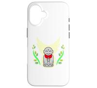 Ren-World 73 Japanese Shinto 8 Million Natural Symbiosis Shrine Peace Jizo Smile Hope Prayer Compassion Japanese Zen Case for iPhone 16