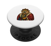 Renaissance Animal Portrait English Bulldog PopSockets Adhesive PopGrip