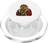 Renaissance Animal Portrait English Bulldog PopSockets PopGrip for MagSafe