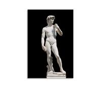 Renaissance Art Poster - Michelangelo Buonarroti's Statue of David - Timeless Male Sculpture Wall Print Art Print Wall Photo Paint Hanging Picture Family Bedroom Decor Gift Unframe 12x18inch(30x45cm)