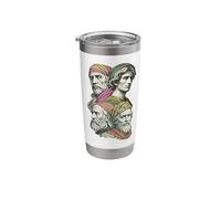 Renaissance Artist Legends Michelangelo Raphael Stainless Steel Insulated Tumbler