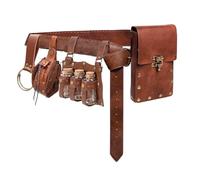 Renaissance Belt Pouch Coin Purse Skirt Hike Set- Medieval Festival Costume Halloween Accessories Casual Fanny Pack Waist Bag