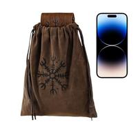 Renaissance Belt Pouch - Vintage Travel Pouch,Side Pack - for Festival Concert Hiking Travel Outdoor Camping Running Adventure Walking