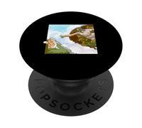 Renaissance Cat Creation of Adam Parody PopSockets Adhesive PopGrip