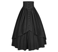 Renaissance Costume For Women Hoodie Dress Cocktail Casual Mini Gothic Lace Velvet Halloween Victorian Short Soul Reaper Carnival Cosplay