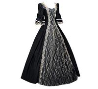 Renaissance Costume For Women Hoodie Dress Halloween Skeleton Bodycon Medieval Cottagecore Costumes Dresses Traditional Irish Cocktail Swing