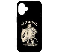 Renaissance Festival, Fat Knight Sir Cumference, Ren Faire Case for iPhone 16