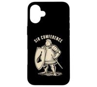 Renaissance Festival, Fat Knight Sir Cumference, Ren Faire Case for iPhone 16 Plus