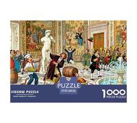 Renaissance Florence Medici Family Palace Wooden Jigsaw Puzzle Waterproof 1000 Piece Puzzles for Adults Gifts Impossible Educational Games