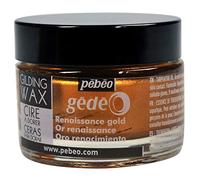 Renaissance Gold 30ml, Gilding Wax. Perfect for Creating Bright, Metallic Coating for Home Decor, Furniture, Art