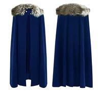 Renaissance Hooded Cloak Medieval Hooded Coat Gothic Long Trench Devil Wizard Death Robe Cloak Shawl Gothic Performance Attire