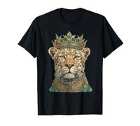 Renaissance Leopard Glamorous Feline Animal Boujee Aesthetic T-Shirt