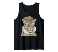 Renaissance Leopard Glamorous Royal Animal Baroque Art Tank Top