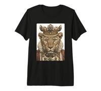 Renaissance Leopard Royal Feline Animal Art Boujee Aesthetic Premium T-Shirt