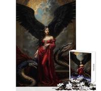 Renaissance Lilith Jigsaw Puzzles for Adults 1000 Piece Funny Gifts Improve Memory Educational Toy Suitable for Ages 14 And Up (50x75cm)