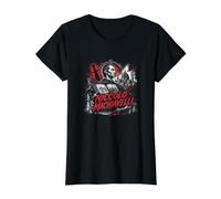 Renaissance Niccolo Machiavelli Chess Philosophy Value Graphic T-Shirt, Women, Black, S