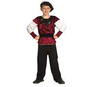 Medieval Tudor Costume Boys Knight King World Book Day Fancy Dress Outfit