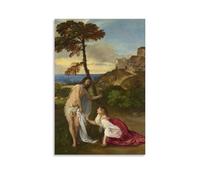 Renaissance Religious Art Titian's Noli Me Tangere Wall Print Canvas Wall Art Decorative Bedroom Modern Home Print Picture Artworkss Unframe-style 20x30inch(50x75cm)