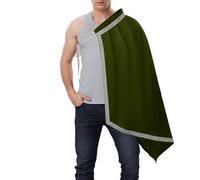 Renaissance Shawl, Medieval Knight Cape with Half-Shoulder, Medieval Costume Scarf - for Cosplay, Halloween, Carnival, Performance, Theme Party, Home, School