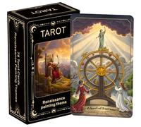 Renaissance Themed Tarot, Tarot Cards for Beginners, Created for lovers of history, admirers of fine art, and spiritual explorers alike. The eternal archetypes of Tarot unfold as living paintings