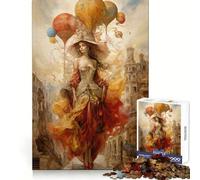 Renaissance Woman 1000 Piece Jigsaw Puzzles for Teenagers Jigsaw Think Toy Together Fun Sharp Cut Art Collectible (38x26cm)