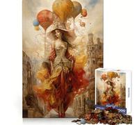 Renaissance Woman Jigsaw Puzzles for Adults 1000 Piece Strengthen Recall Casual Fun Quality Edge Stylish Gift (38x52cm)