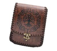 Renaissances Wallets PU Leather Coin Bag Medieval Belt Pouches Waist Bag Multifunctional Change Purse Belt Bag for Adult