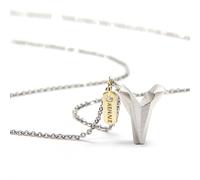 Renaiz Geometric Gold Initial Necklaces for Women Trendy Low Poly Letter Necklace in 14K Real Gold Plated Chain 14"-24" Unique Gold/Silver A-Z Pendant, Dainty, White Gold, No Gemstone