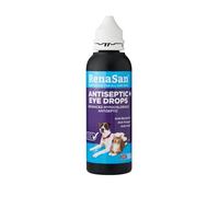 RenaSan Antiseptic Eye Drops (60 ml) - Eye Disinfection, Alcohol-Free, Non-Irritating and Natural Eye Cleaning Solution for Dogs, Cats, Reptiles, Poultry, Avian & Livestock (PACKAGING MAY VARY)