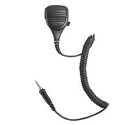 Renastar Vx6r Ham Radio Ptt Shoulder Mic Vx-6r Speaker Microphone Accessories for Yaesu vx 6r 7r vx-6 vx-170 vx-120 ft-270 for Standard Horizon hx210(IP67 Waterproof,3.5mm Threaded Jack) (Black)