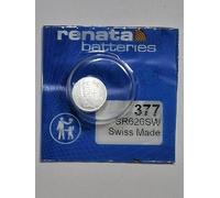 Renata 1.55 Volt Watch Battery 377 Replaces SR626SW