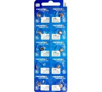 Renata 319 Lot de 10 piles bouton pour montre