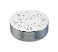 Renata 357 Lot de 10 piles bouton pour montre