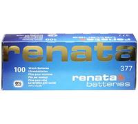 Renata 377 SR626SW 1.55v Silver Oxide Watch Battery - Pack of 10