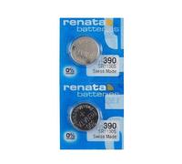 Renata 390 SR1130SW Batteries - 1.55V Silver Oxide 390 Watch Battery (2 Count)