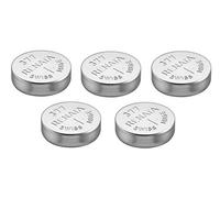 Renata 5 x Batteries Silver Oxide Swiss Made 0% Mercurry Long Life (5 x 377 or SR626SW AG4)